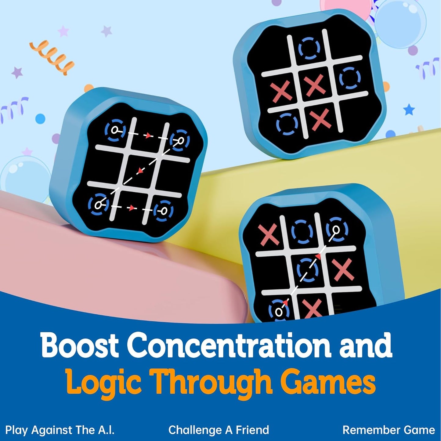 Last Day Of Discount 🔥 Tic Tac Toe Electric Game