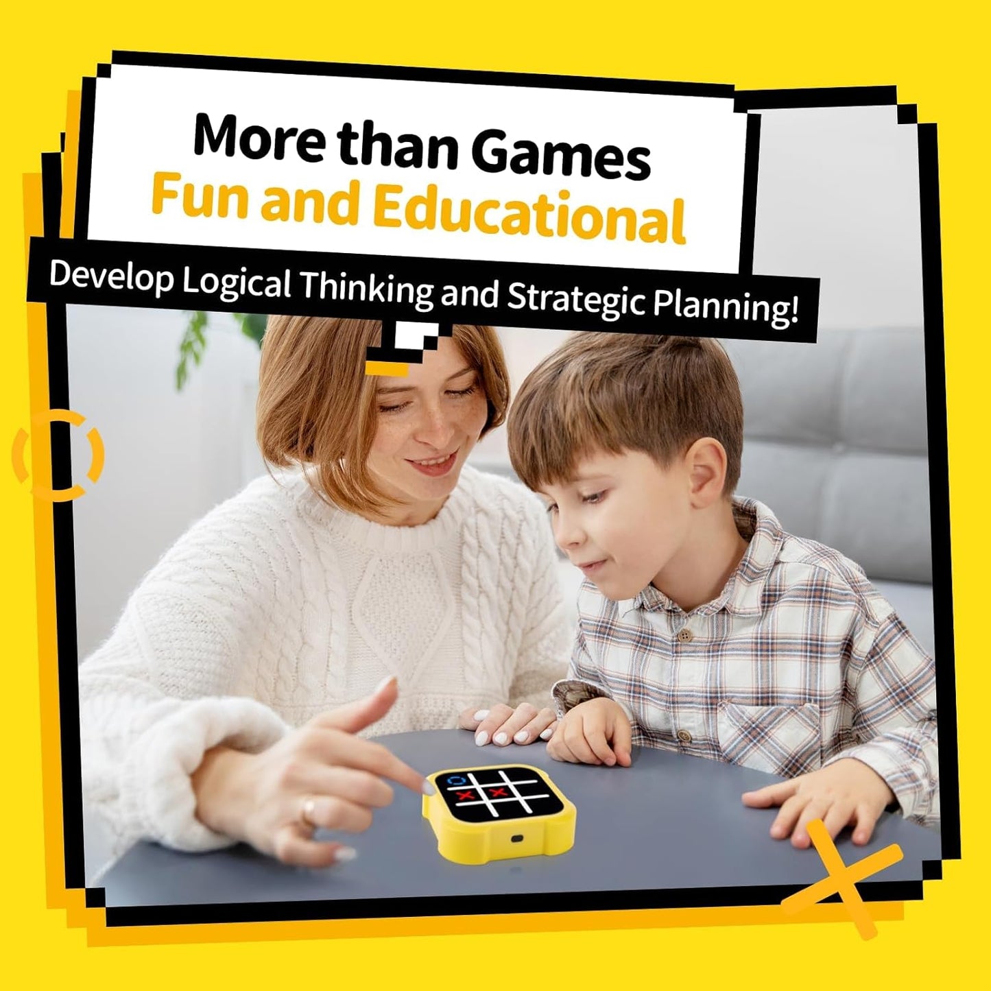 Last Day Of Discount 🔥 Tic Tac Toe Electric Game