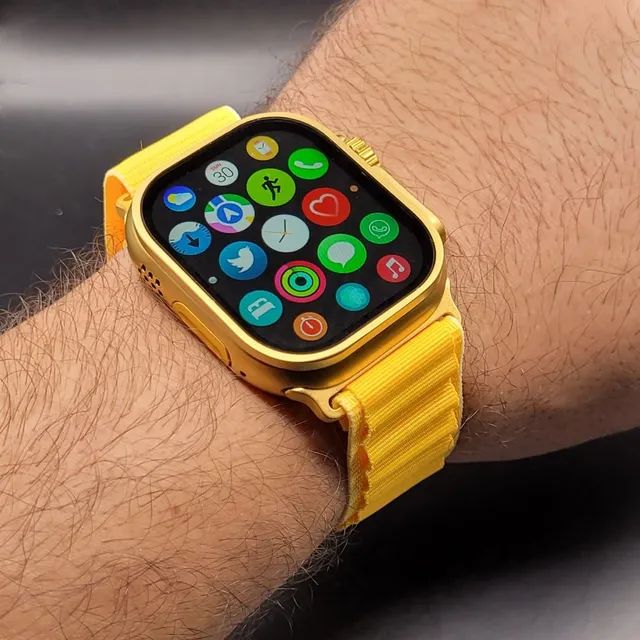 LAST DAY OF DISCOUNT 🔥 G9 Ultra Pro Gold Smart Watch