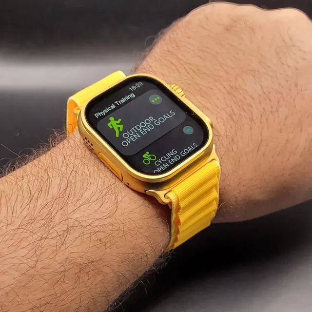 LAST DAY OF DISCOUNT 🔥 G9 Ultra Pro Gold Smart Watch