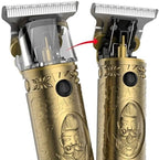 Vintage Gold T Blade Hair Trimmer for Men, Cordless