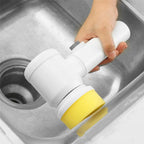 Cleaning Magic Electric Brush, 5 in 1 Cordless Scrubber