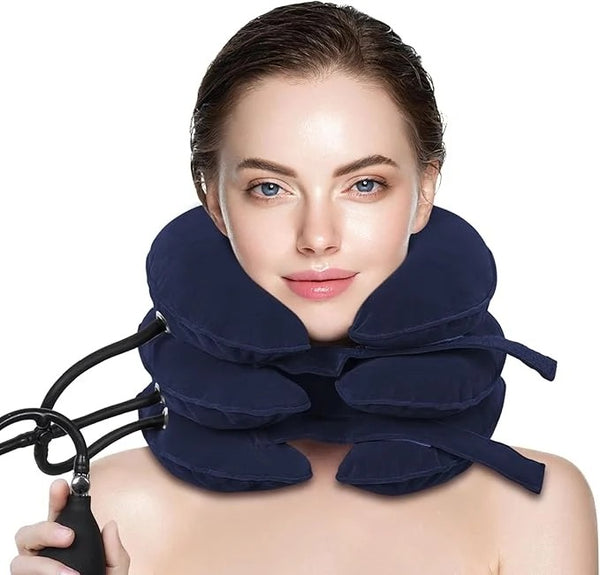 Inflatable Neck Stretcher, Adjustable Neck Support Collar