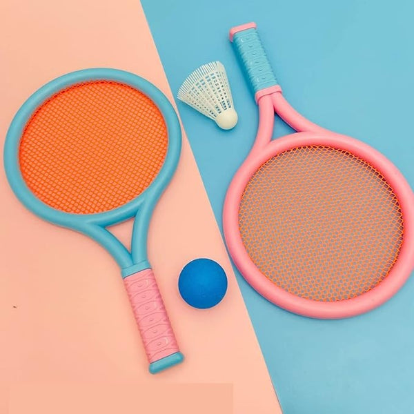 Kids Badminton Set, Rackets with Shuttlecock and Ball