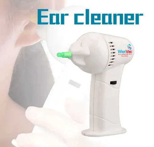 Cordless Ear Cleaner with Gentle Suction and Light